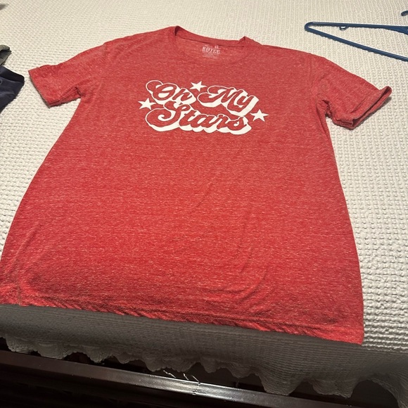 Eddie Bauer Red Short Sleeve Tee - Picture 1 of 2